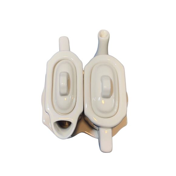 Restoration Hardware Cream Tea for Two Pour Deux Set Stoneware - Picture 2 of 11